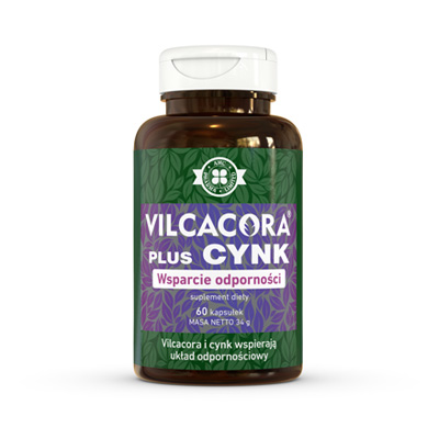 Vilcacora plus Cynk Wsparcie odporności - suplement diety